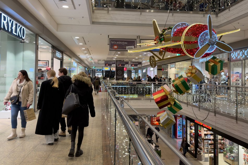 Przedświąteczna gorączka w Galerii Łódzkiej. Ile osób zdecydowało się na zakupy?