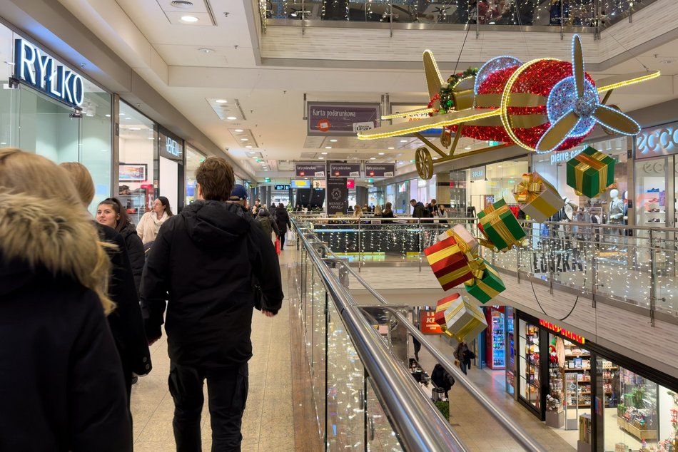 Przedświąteczna gorączka w Galerii Łódzkiej. Ile osób zdecydowało się na zakupy?