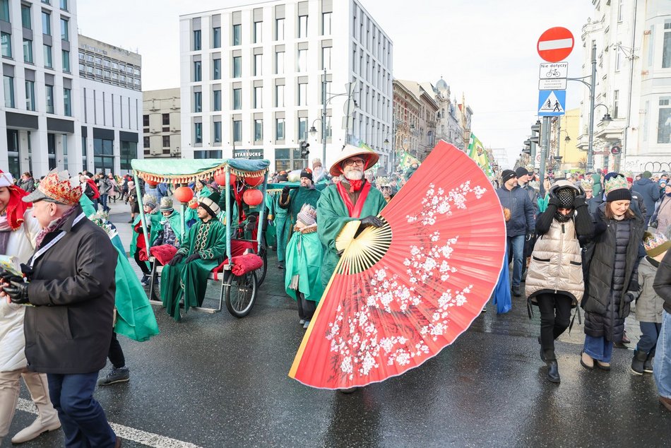 Orszak Trzech Króli przeszedł ulicami Łodzi