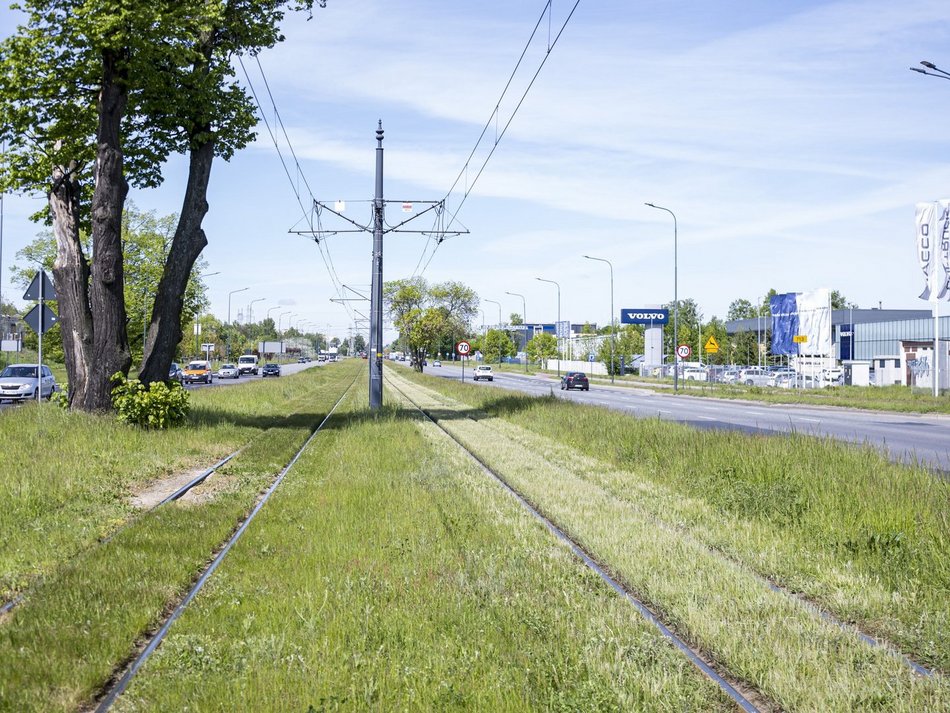 Łódź. Ulica Rokicińska