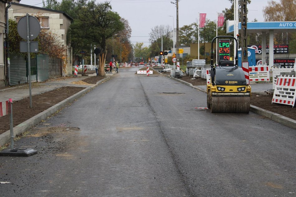 Łódź. Remont Tuszyńskiej w Łodzi nie zwalnia tempa. Koniec utrudnień w ruchu