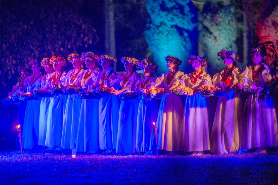 Noc Świętojańska w Ogrodzie Botanicznym w Łodzi