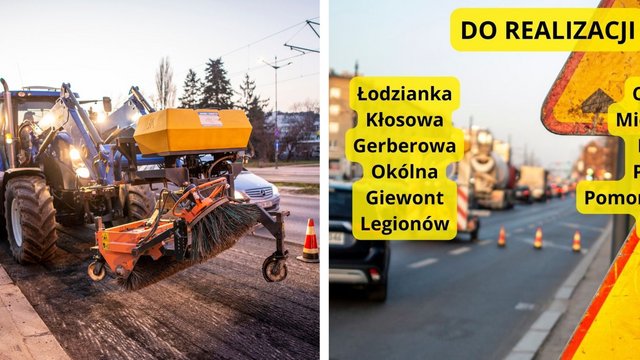 Raport z dróg w Łodzi. 20 ulic z nowym asfaltem, 50 w remoncie. Co nas jeszcze czeka?