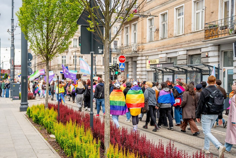 Łódź. Marsz Równości Łódź 2025 przeszedł ulicami miasta. Moc pozytywnej energii!