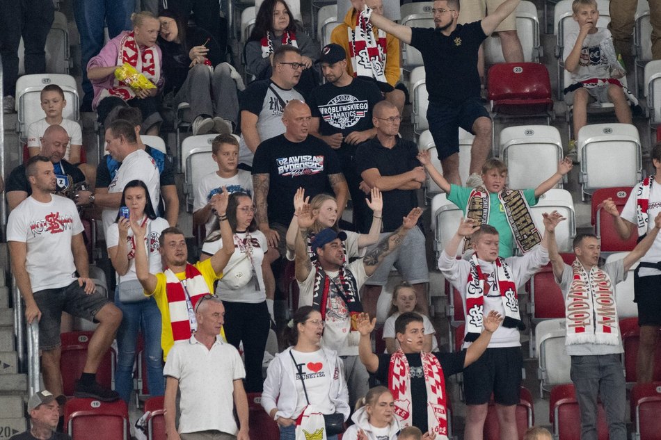 Łódź. Kibice na meczu ŁKS Łódź - Wieczysta Kraków. Byłeś/aś? Znajdź się w galerii
