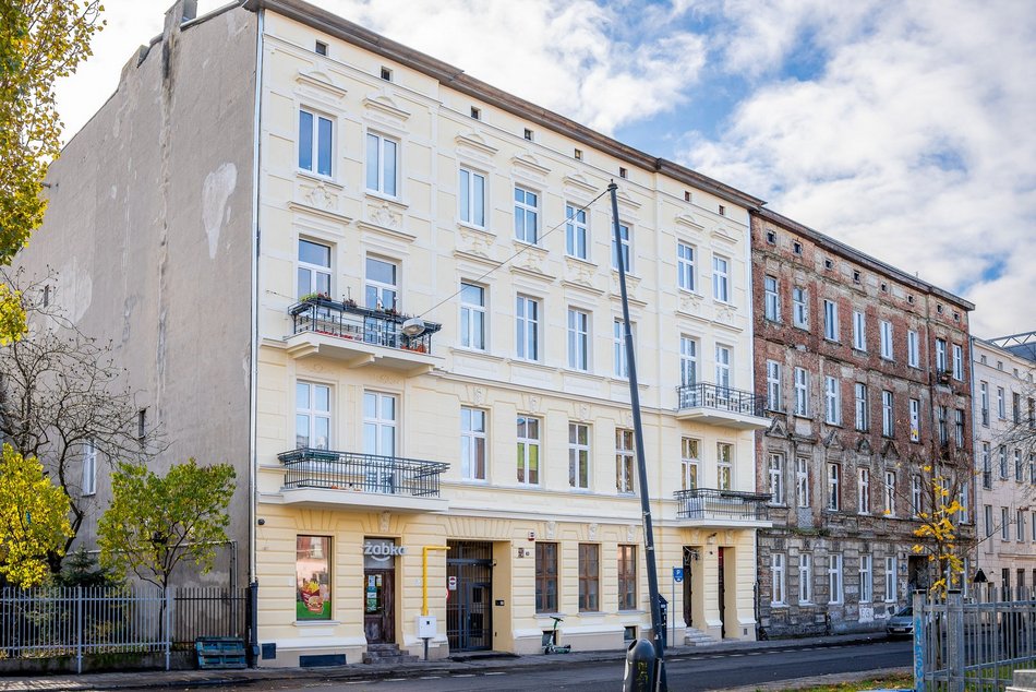 Remont kamienic przy Żwirki w Łodzi