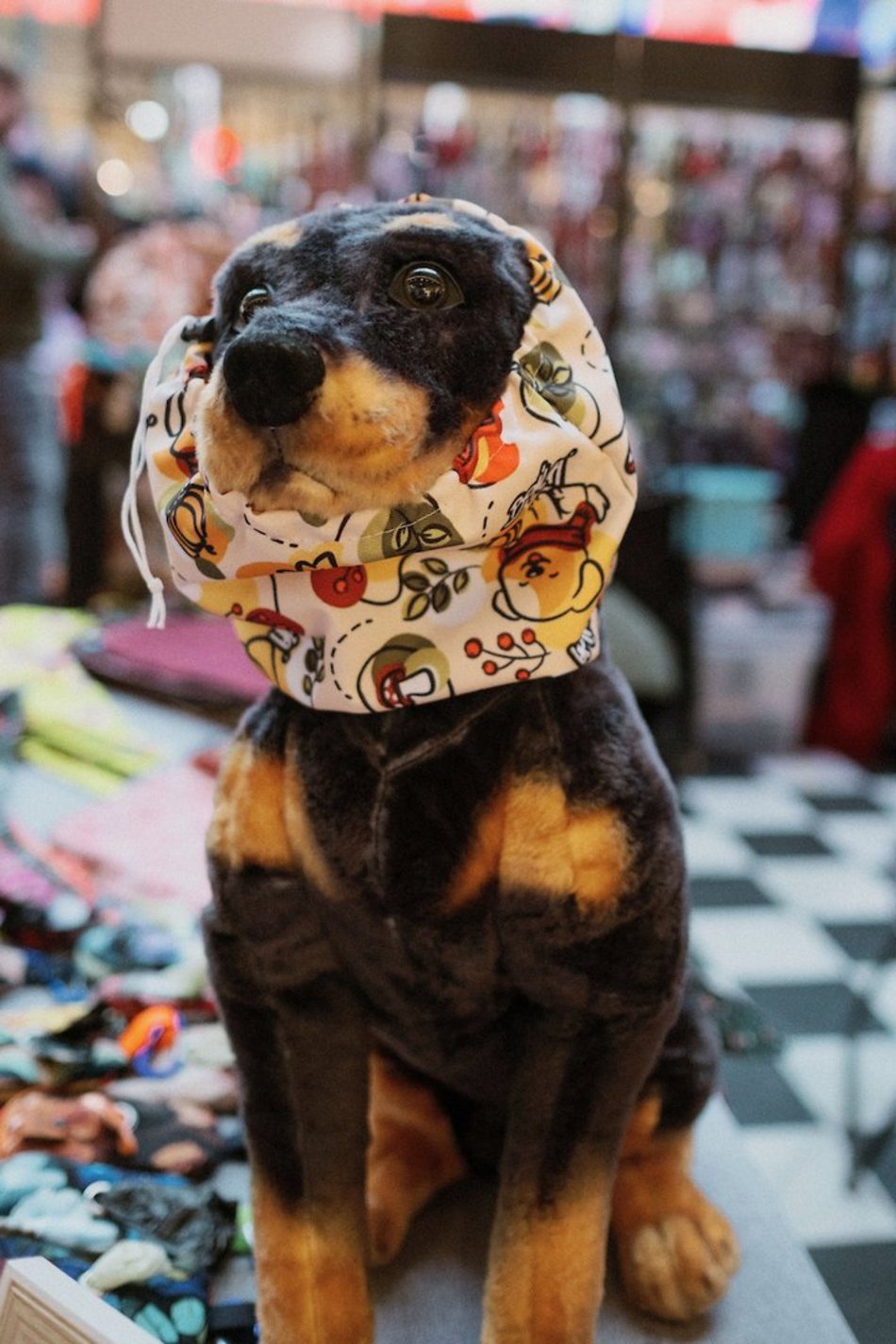 Łódź. Psi Targ w Manufakturze