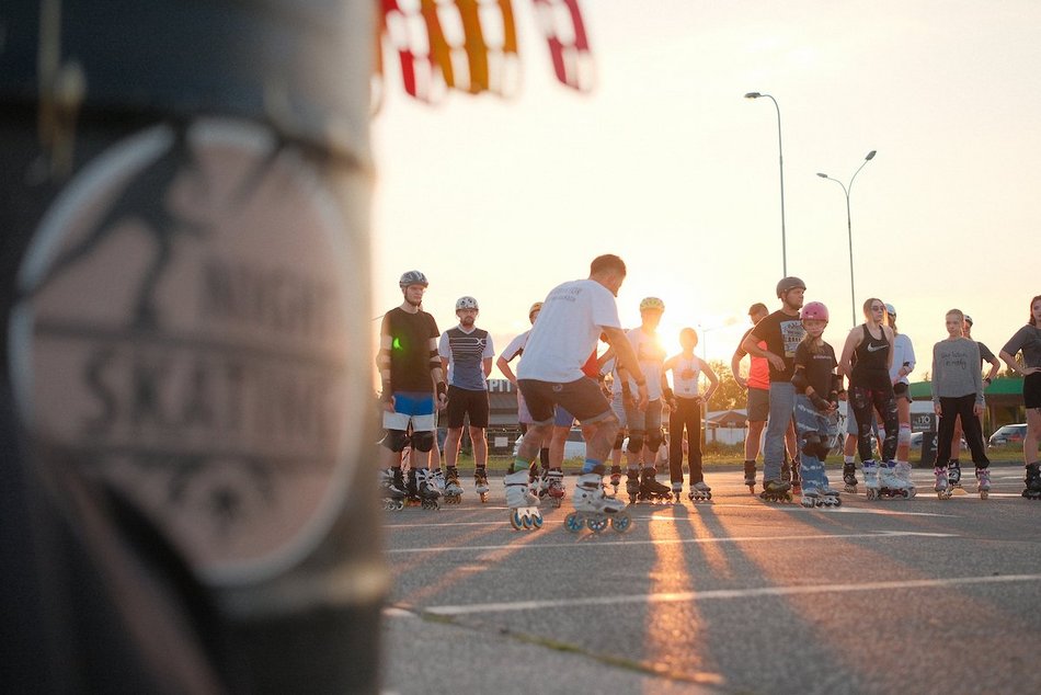 Łódź. Kolejna edycja Nightskating za nami. Rolkarze opanowali Łódź