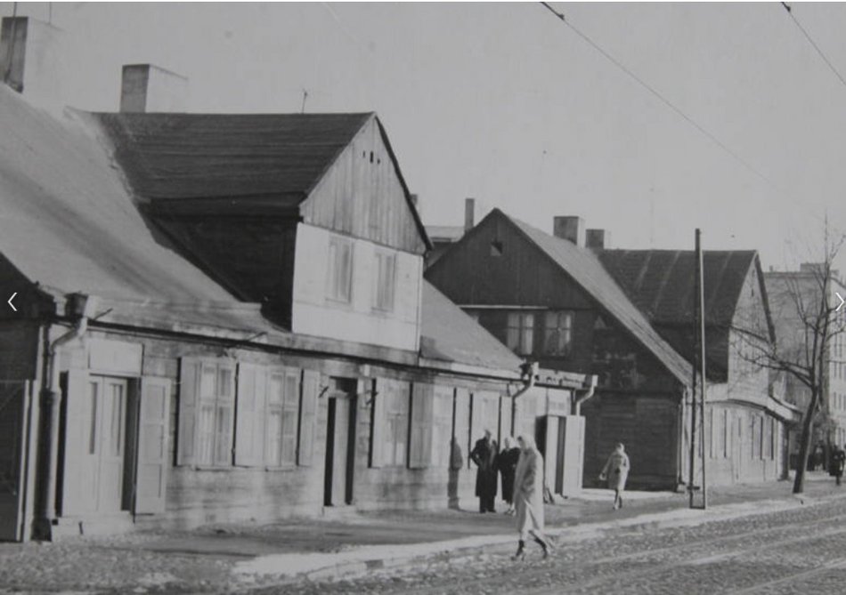 archiwalna fotografia przedstawiająca Łódź w dawnych czasacch