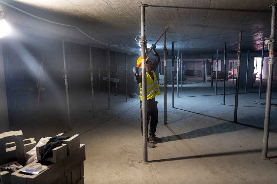 Łódź. Budowa parkingów wielopoziomowych w Łodzi. Wszystkie prace zgodnie z harmonogramem