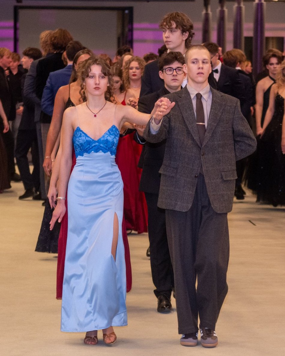 Łódź. Studniówka I LO w Łodzi