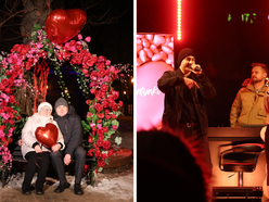 Łódź. Walentynki w Pasażu Rubinsteina w Łodzi. Aż czuć miłość w powietrzu!