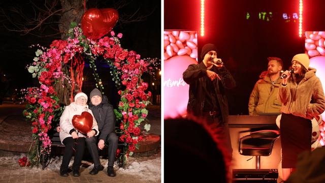 Walentynki w Pasażu Rubinsteina w Łodzi. Aż czuć miłość w powietrzu! [ZDJĘCIA]