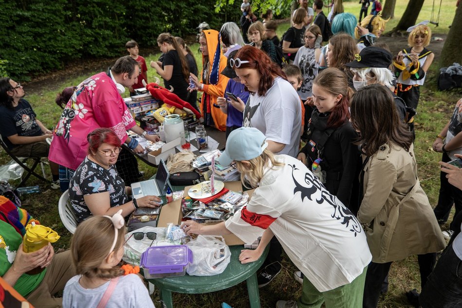 Łódzki Piknik Mangowy w parku Poniatowskiego