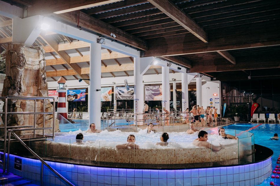 Aquapark Fala opanowały Mikołaje