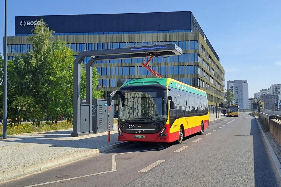 Nowe ładowarki dla autobusów elektrycznych MPK Łódź