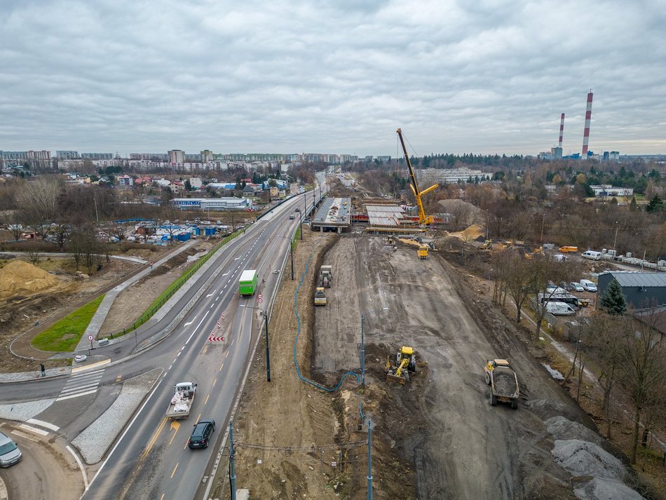 budowa wiaduktów i remont ulicy