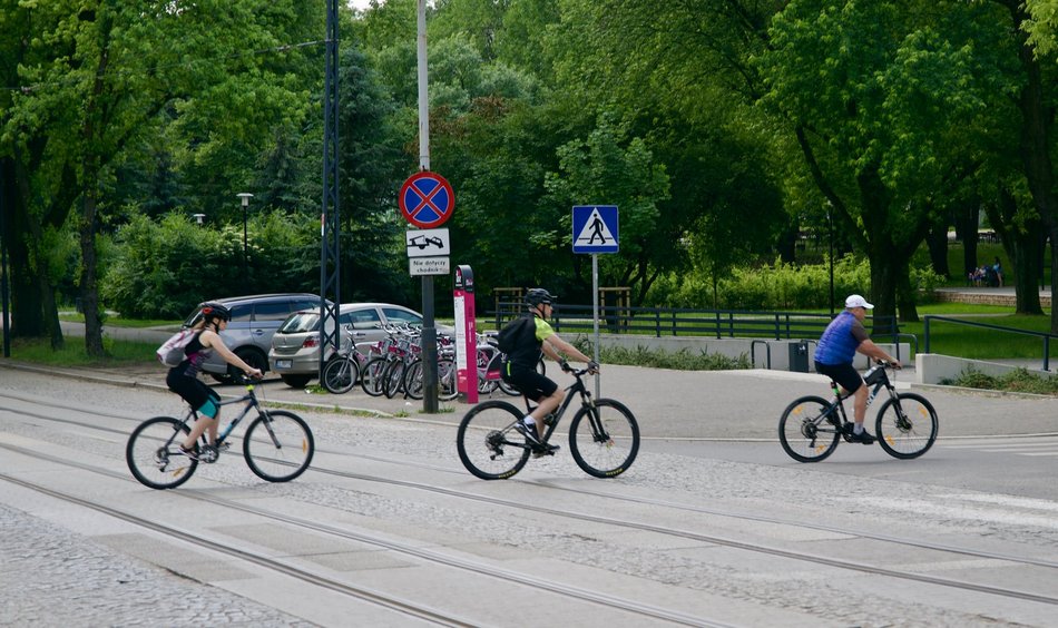 Pierwsza wycieczka rowerowa z Zieloną Łodzią w 2024 r.
