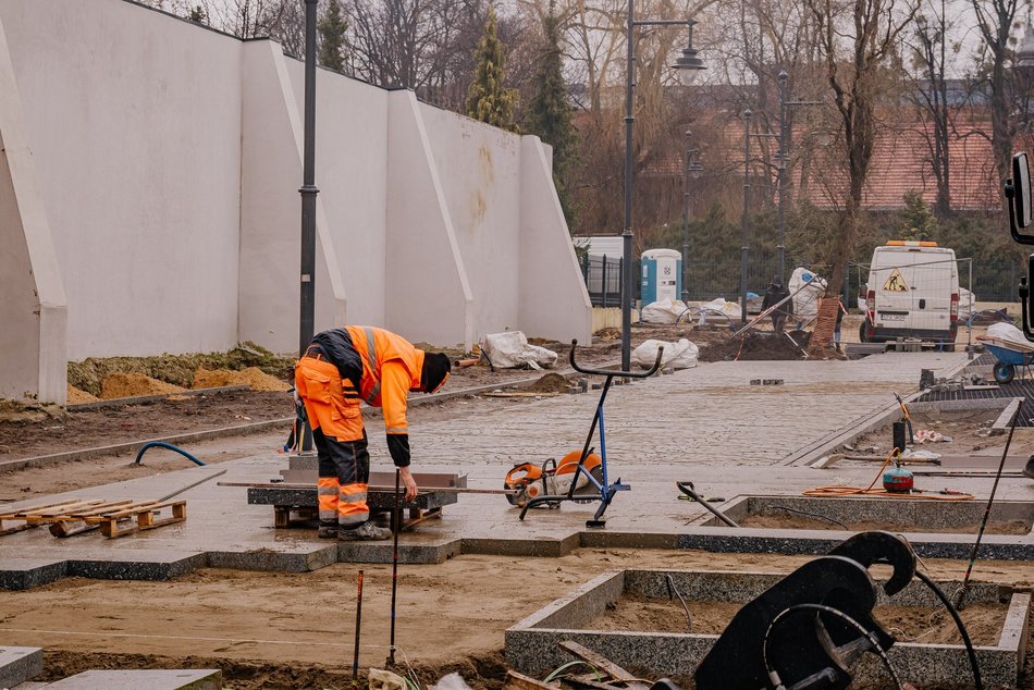 Remont skrzyżowania Legionów i Zachodniej