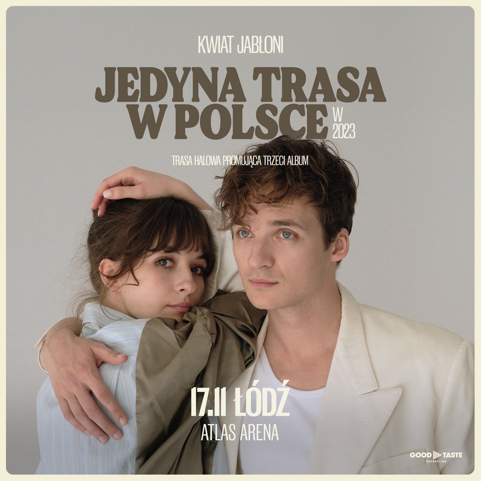 plakat zapraszający na imprezę w Atlas Arenie