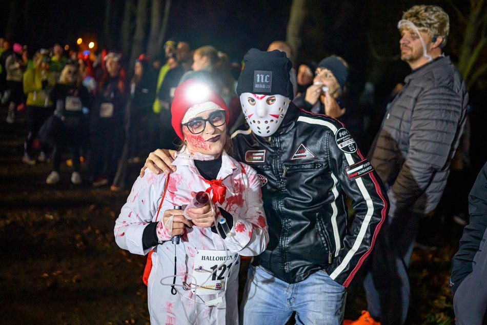 Łódź. Halloween Run w parku na Zdrowiu. Tak bawią się biegacze z Łodzi!
