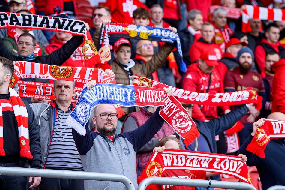 Łódź. Kibice na meczu Widzewa Łódź z Puszczą Niepołomice. Byłeś? Odszukaj się w galerii