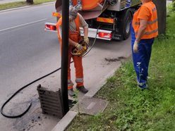 ZWIK Łódź zapobiega rozlewiskom na ulicach po burzach