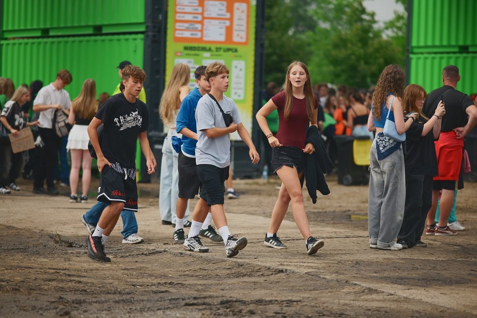 Deszcz im niestraszny! Pierwsi festiwalowicze rozpoczęli trzeci dzień Łódź Summer Festival 2025!