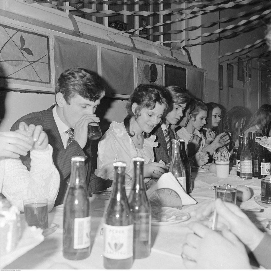 Łódź. Studniówki dawnych lat