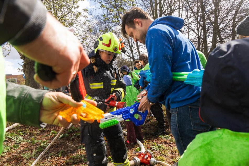 Łódź. Lany Poniedziałek na Manhattanie w Łodzi. Tak Łodzianie celebrowali śmigus-dyngus!