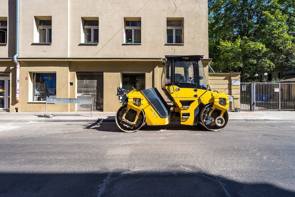 Łódź. Remont Wigury w Łodzi. Pierwszy odcinek niemal gotowy. Kiedy wróci ruch dwukierunkowy?