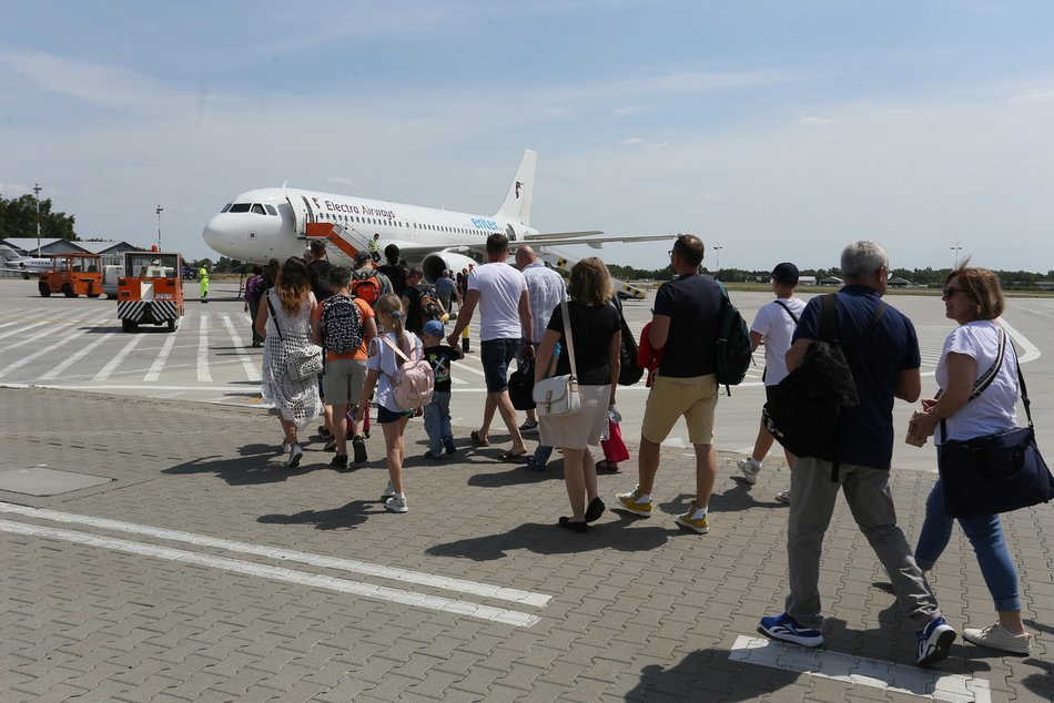 Lotnisko w Łodzi z kolejnym czarterem do Turcji