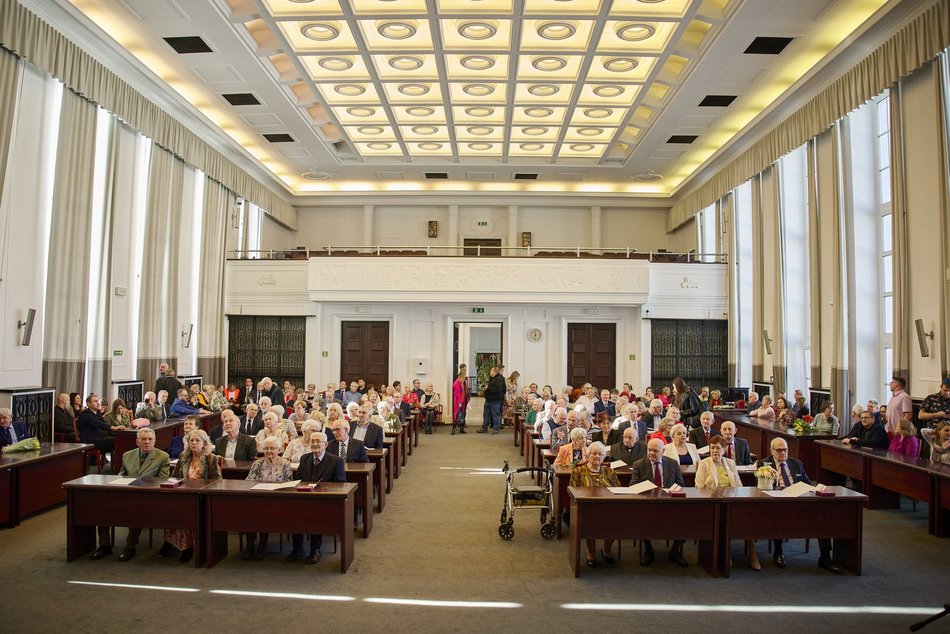 Małżeństwa z Łodzi uhonorowane medalami za wieloletnie pożycie