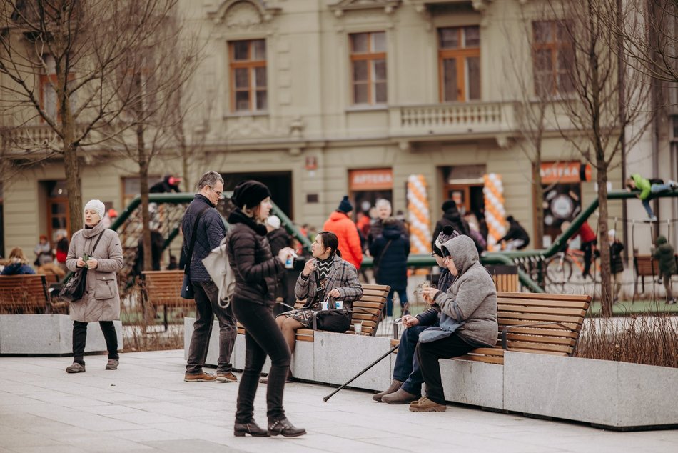 Plac Wolności, park Staromiejski i Stary Rynek w Łodzi