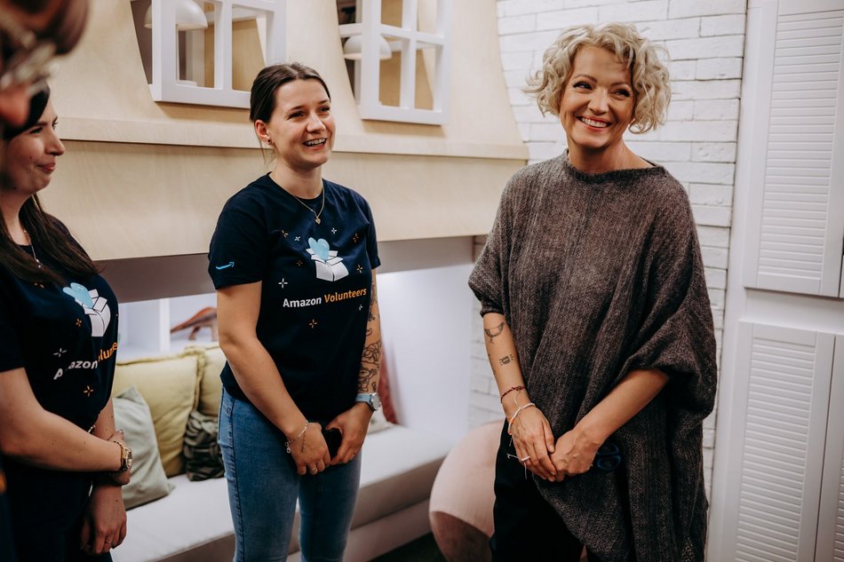 Nowe gabinety psychologów w Matce Polce w Łodzi powstały dzięki Fundacji TVN. Zaprojektowała je Dorota Szelągowska