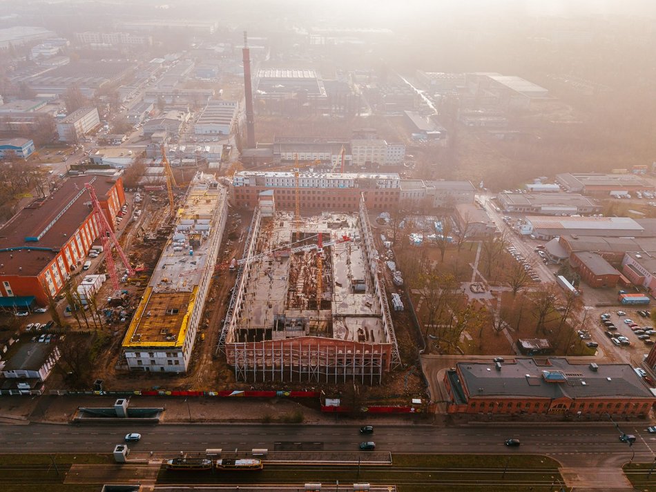 WIMA w Łodzi zmienia się z dnia na dzień