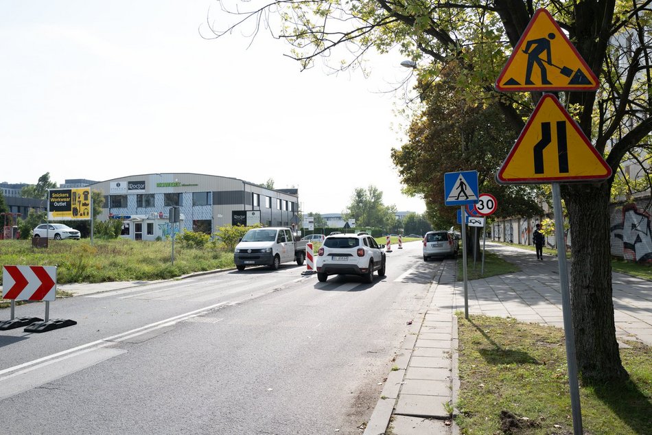 Remont ul. Wydawniczej