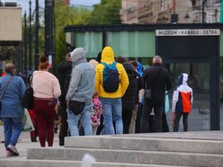 Noc Muzeów Łódź 2025. Muzeum Kanału Dętka przyciągnęło tłumy na plac Wolności