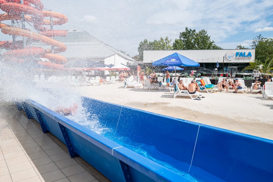 Zakończenie wakacji w Aquaparku Fala