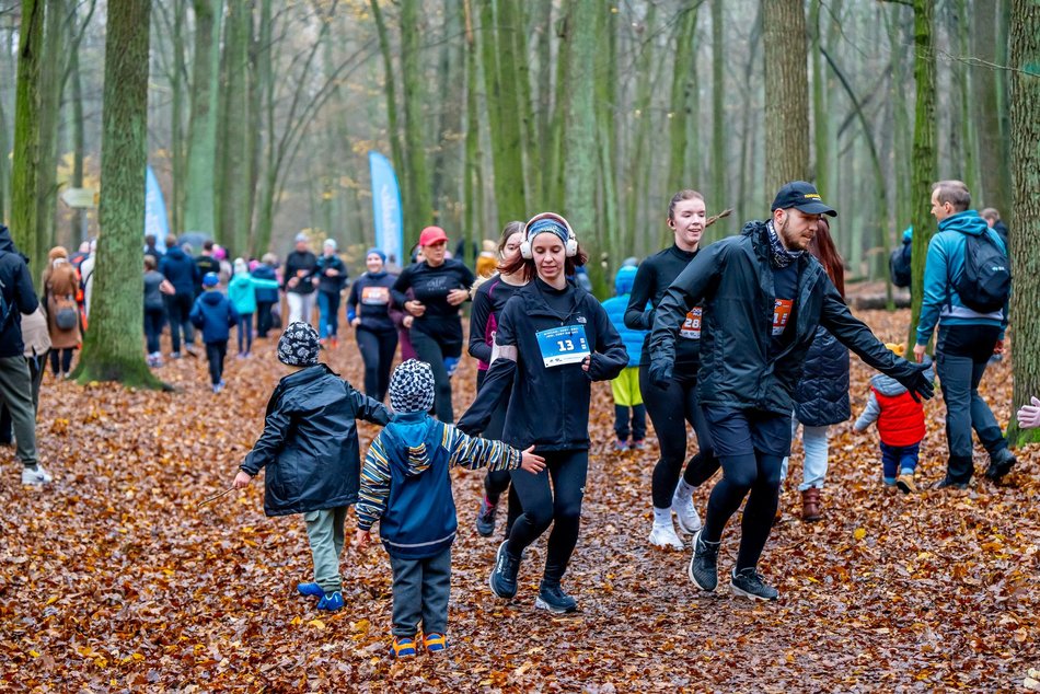 Cookie Run w Lesie Łagiewnickim w Łodzi