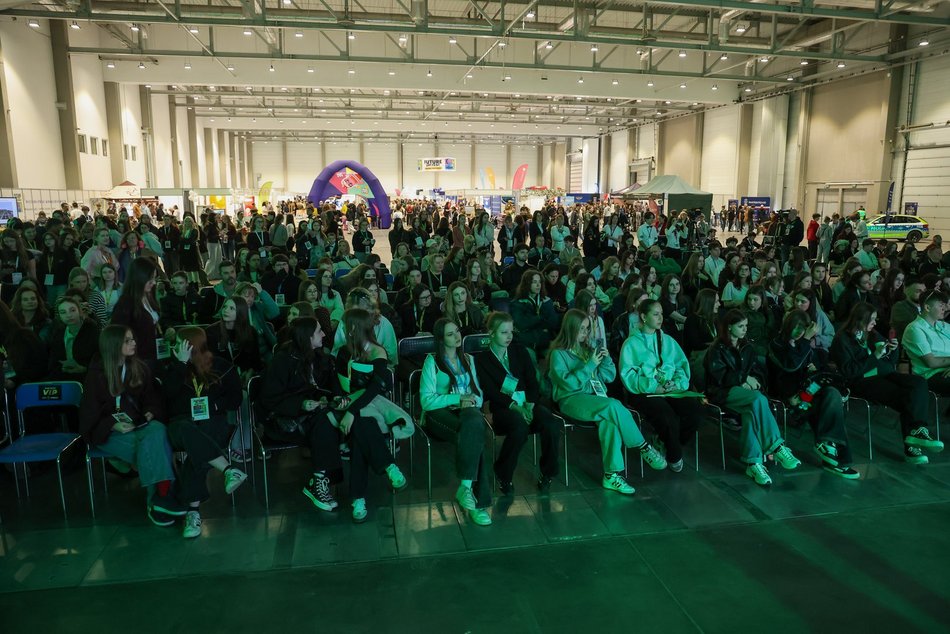 Łódź. Trzeci dzień Future Up! Fest w Łodzi. Byli Maciej Musiał, Kacper Błoński i Czarek Czaruje