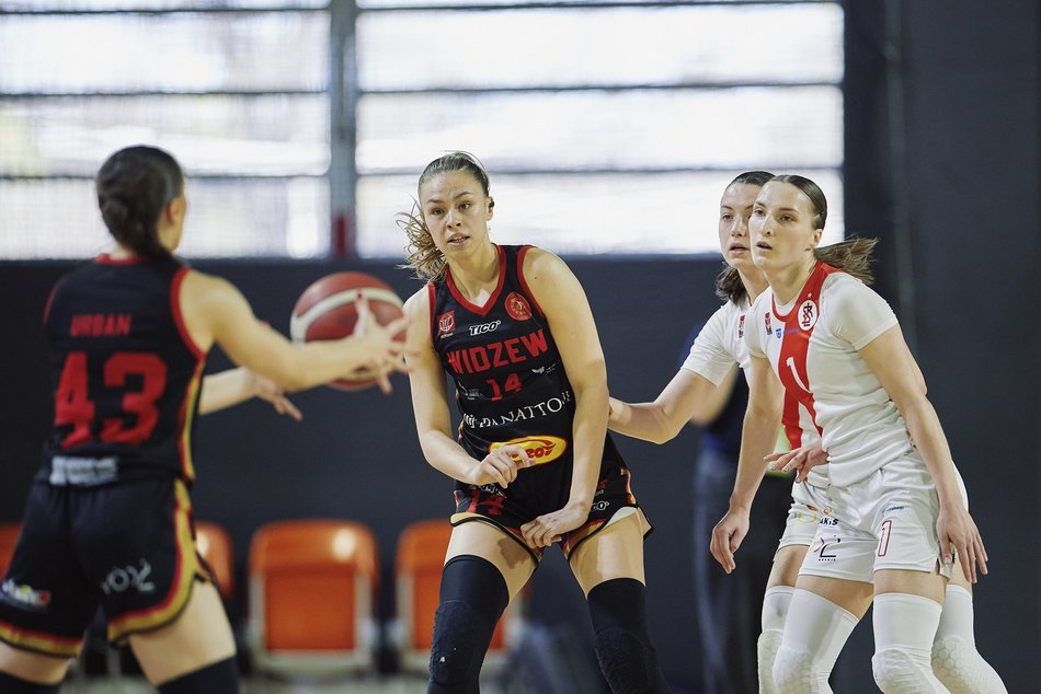 Łódź. ŁKS KK Łódź lepszy od Widzewa Łódź. Pierwszy krok do finału postawiony