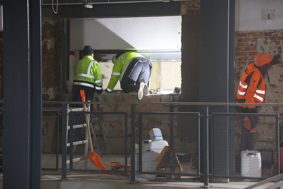 Łódź. Mechaniczne oko - wystaw, budowa