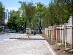 Nowy woonerf przy Wierzbowej w Łodzi prawie gotowy. I to w samym centrum miasta!