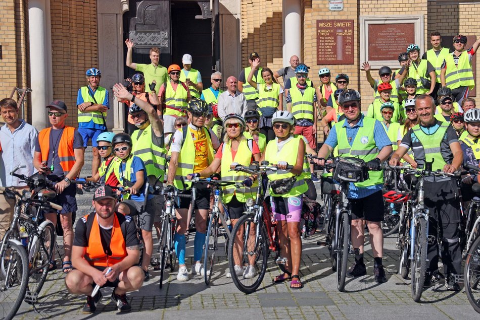 Rowerowa pielgrzymka z Łodzi na Jasną Górę