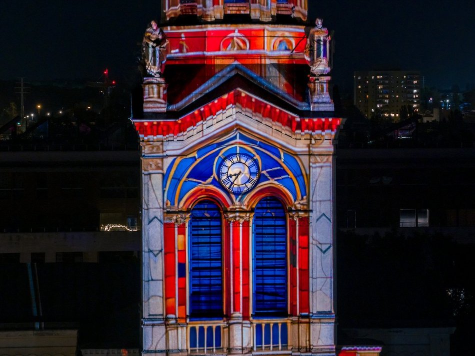 Łódź. Kościół przy Sienkiewicza robi wrażenie! Zobacz go na Light Move Festival