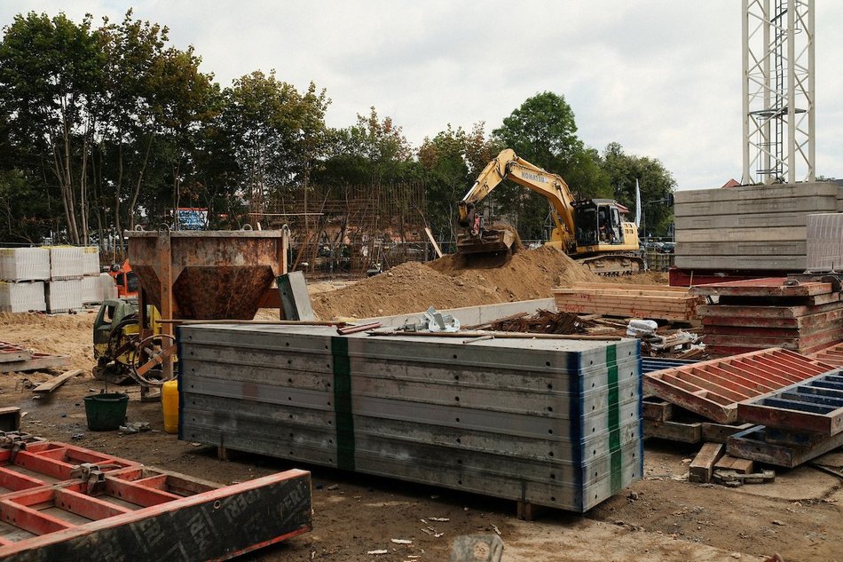 Łódź. Nowe przedszkole w Nowosolnej. Budowa nie zwalnia tempa