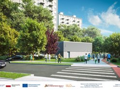 Obiekty naziemne nad tunelem KDP w Łodzi