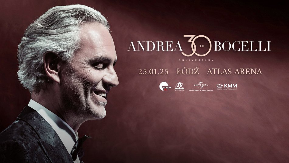 Andrea Bocelli w Łodzi. Gwiazda prosto z Włoch zaśpiewa w Atlas Arenie