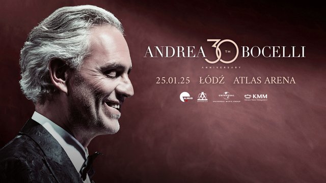 Andrea Bocelli w Łodzi. Gwiazda prosto z Włoch zaśpiewa w Atlas Arenie [SZCZEGÓŁY]
